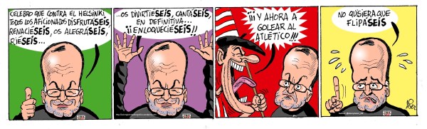 El Athletic de Bielsa, a por el Atlético tras los SEIS goles que metió al Helsinki