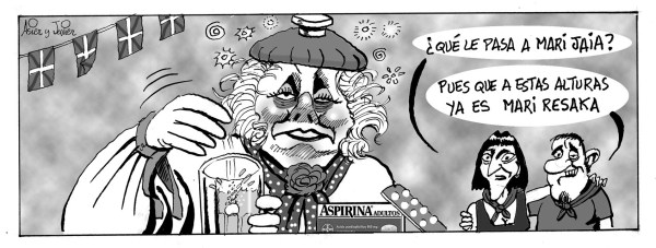 Mari Resaka, la reina de Aste Nagusia de Bilbao