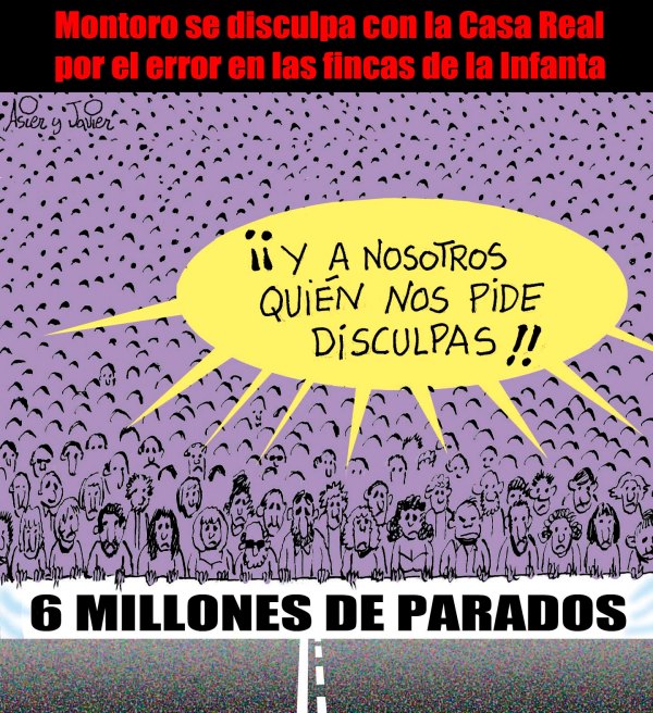 Montoro se disculpa ante la Casa Real por el lío de las fincas de la Infanta