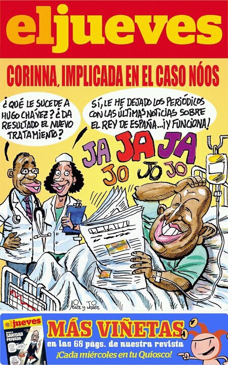 Corinna, Rey, Caso Noòs, El Jueves, Hugo Chávez, Urdangarin, Juan Carlos, Borbón, Palma Arena