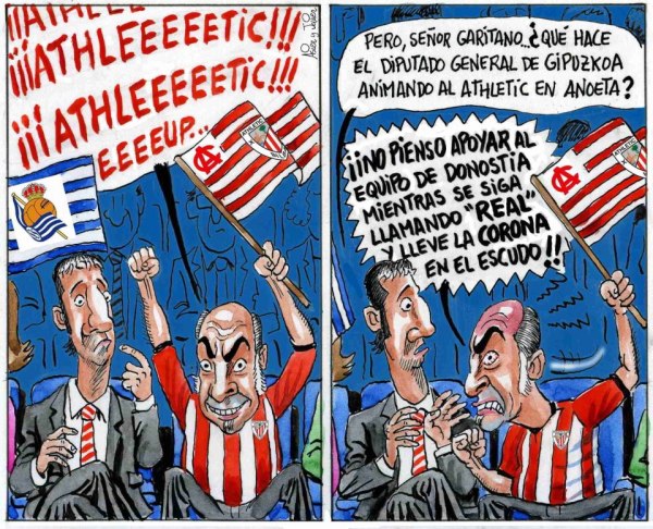 Cosa que pasan en un Athletic - Real Sociedad