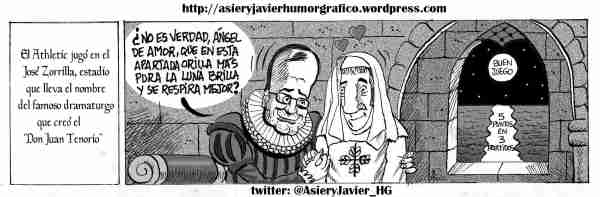 Athletic de Bilbao Bielsa Urrutia Tenorio Valladolid Fútbol Humor Gráfico