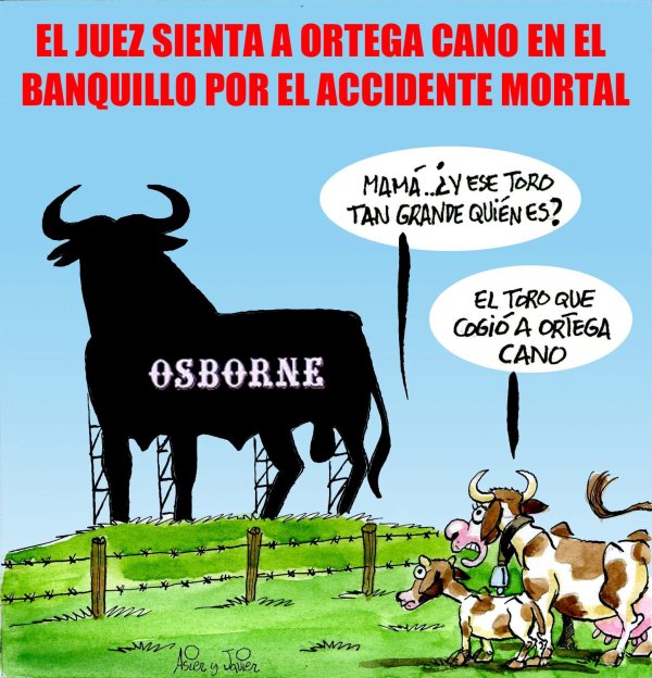 Ortega Cano, ante el juez por el atropello mortal. Humor gráfico. Ortega Cano, ante el juez por el atropello mortal. Humor gráfico.