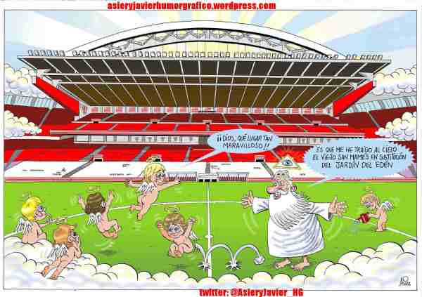 San Mamés que estás en los cielos