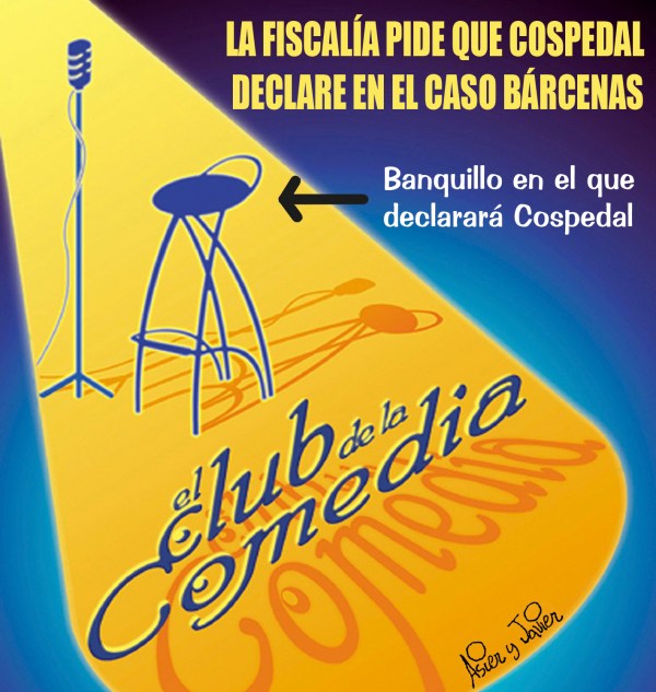 Dolores de Cospedadl, secretaria general del PP, pasará por los tribunales a testificar por el Caso Bárcenas. Humor. El Jueves. Asier y Javier.