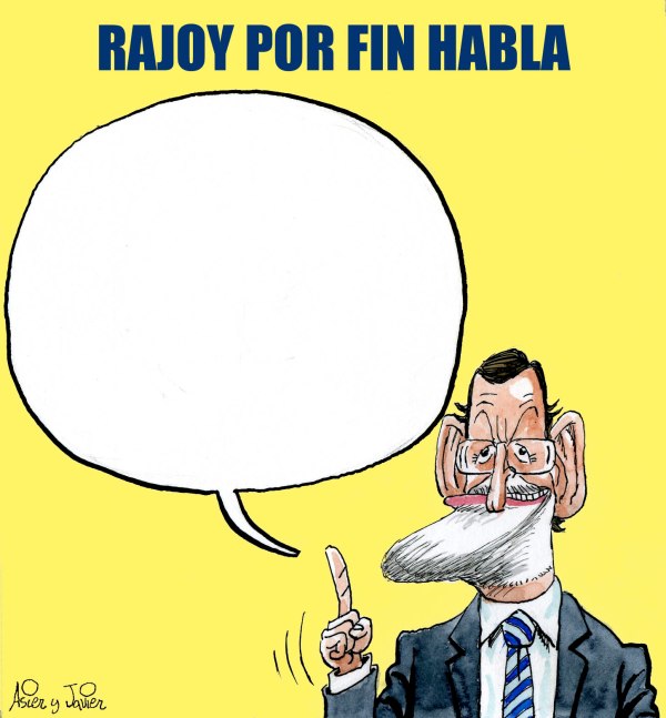 Rajoy hablará sobre Bárcenas