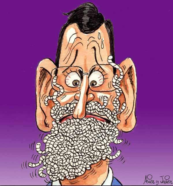 Retrato de Rajoy tras el Caso Bárcenas