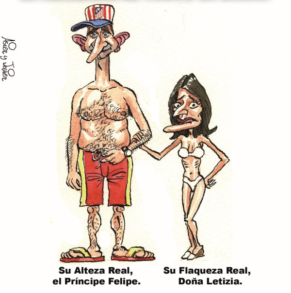 Felipe de Borbón  y Letizia también aprovechan agosto para ir a la playa