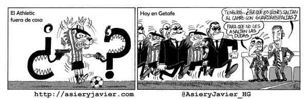 El Athletic a Getafe a terminar con las dudas