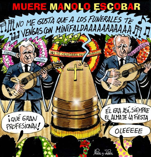 Antes que Lou Reed, se fue Manolo Escobar