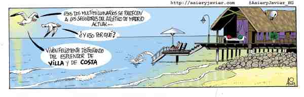 El Athletic va a un Calderón que goza de Costa y Villa. Fútbol, Liga BBVA, Humor.