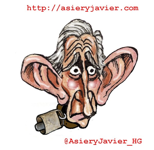 Carlos de Inglaterra, Cencerro de la Semana. Humor gráfico, caricatura,