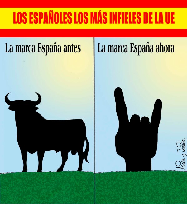 En El Jueves: los españoles, los más infieles de la UE