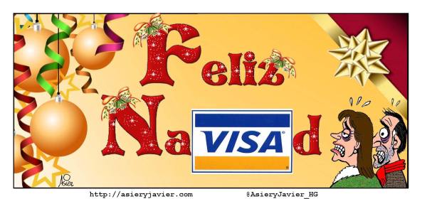 Feliz consumismo y próspera deuda nueva en Navidad