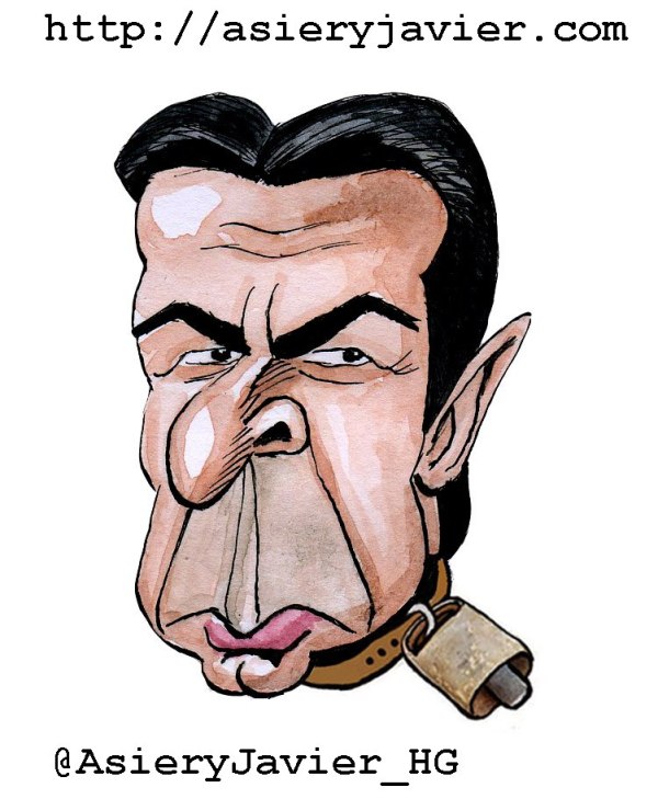 José Manuel Soria, Cencerro eléctrico de la Semana. Humor gráfico. José Manuel Soria, Cencerro eléctrico de la Semana. Humor gráfico.