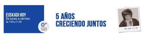 Xabier Lapitz, periodista radiofónico de Onda Vasca