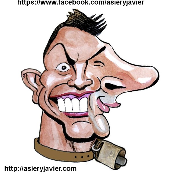 El “Clásico”, Cencerro de la Semana. Messi, Ronaldo, Caricatura.