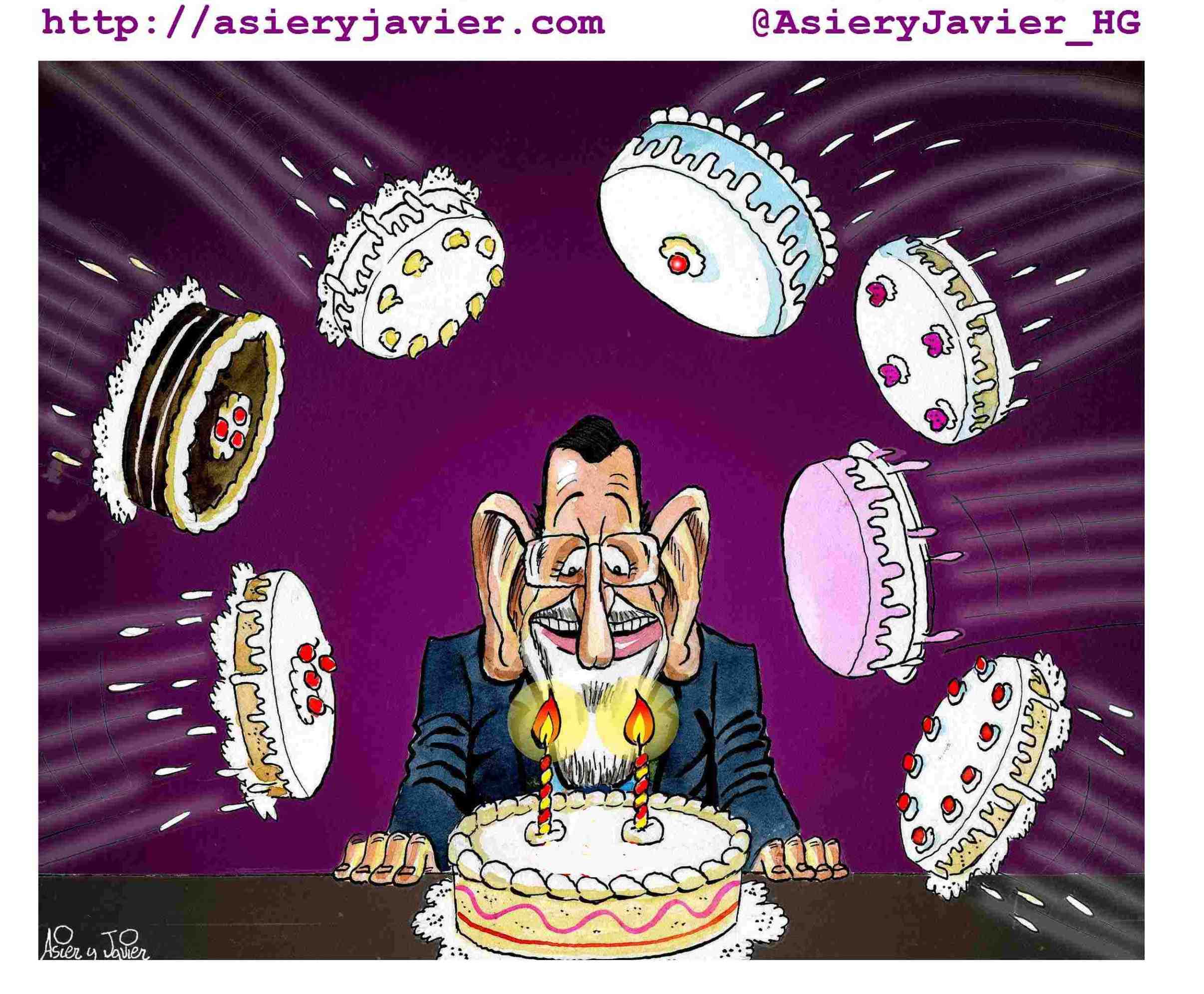 Hoy es el cumpleaños de Mariano Rajoy