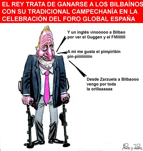El rey, en Bilbao