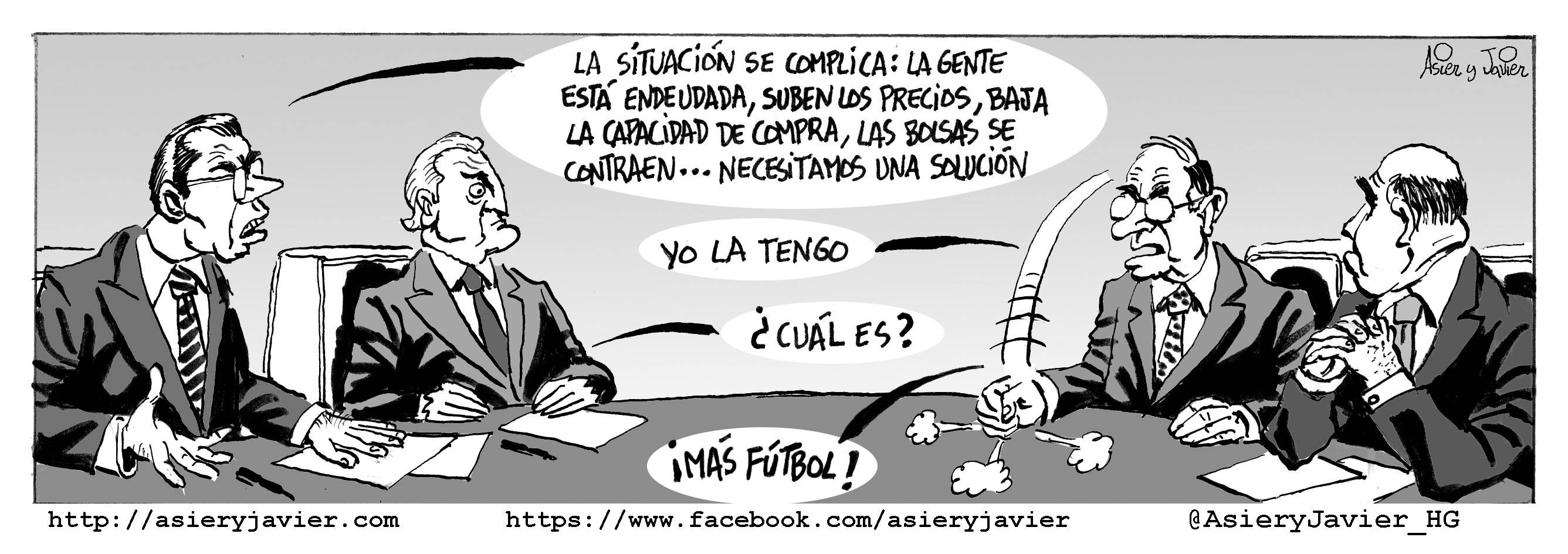 Hoy empieza el Mundial de Fútbol de Brasil. Humor