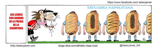 El Athletic se enfrenta en la previa de la Champions League a la escuadra napolitana.