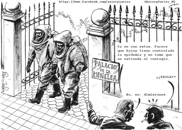 Rajoy da por controlada la peligrosa epidemia que ha sembrado la alarma en la casta política durante las últimas semanas