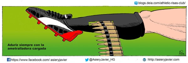 Aduriz también disparó al Valencia