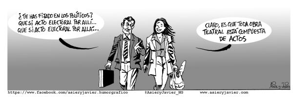 Las campañas electorales son una forma del teatro