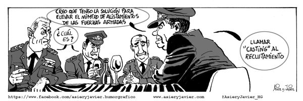 La solución a los problemas de reclutamiento de los ejércitos