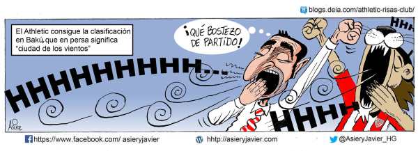 El Athletic pasó a la siguiente ronda de la UEFA League tras bostezar en Baku