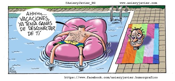 Vacaciones, el momento para desconectar