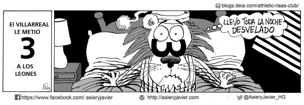 Un flojo Athletic de Bilbao recibió 3 goles en Villarreal