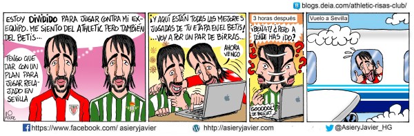 El Athletic visita al Betis en el Villamarín con un Beñat dividido