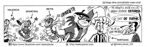 Un Athletic en gran estado de forma recibe al Partizan de Belgrado en San Mamés