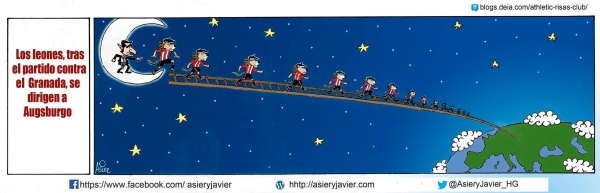 El Athletic tendrá que bajar de la Luna si quiere un buen resultado en Augsburgo