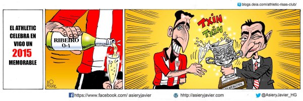 El Athletic corona con una importante victoria en Balaídos el año en que ganó la Supercopa