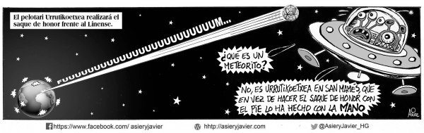 El pelotari Mikel Urrutikoetxea hará el saque de honor en San Mamés en el partido de Copa ante el Linenses