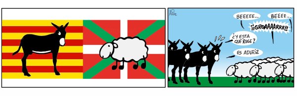 Aduriz también marca en el Catalunya - Euskadi del Nou Camp