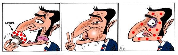 El Apoel complicó a última hora la clasificación del Athletic a la próxima ronda de la UEL