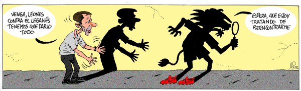 Los leones, a reencontrar su identidad en el partido de Liga de Butarque ante el Leganés