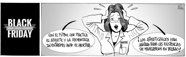 El Athletic celebró el Black Friday con un partido de infarto ante el Hertha en San Mamés